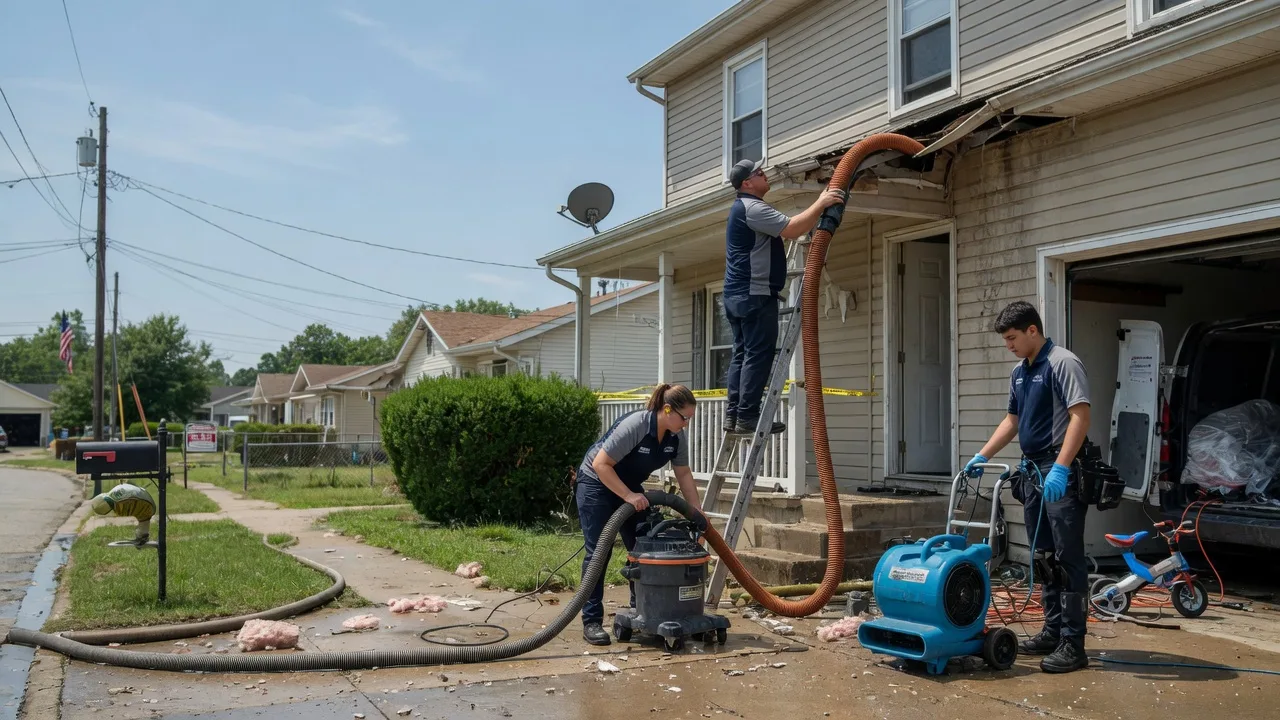 Water Damage Restoration in Tustin, MI near me